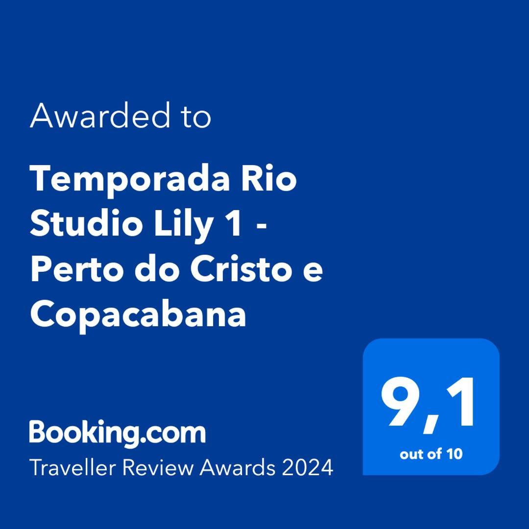 Temporada Rio Studio Lily 1 - Perto Do Cristo E Copacabana Rio de Janeiro Exteriér fotografie